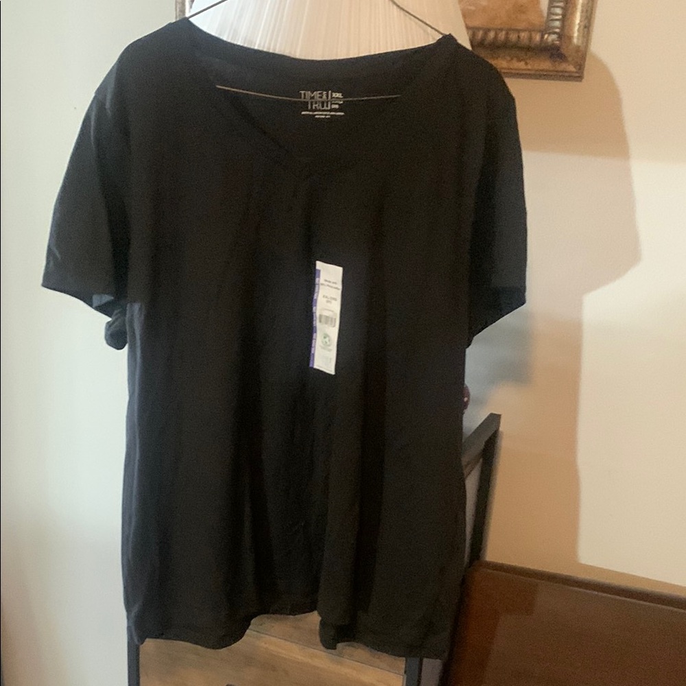 Black T-Shirt by Time and Tru